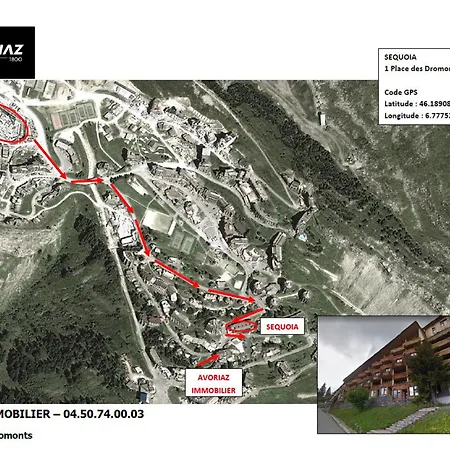 Triplex Renove Aux Dromonts, Avoriaz - 6/7 Pers, 3 Ch, Balcon, Proche Centre Village - Fr-1-633-38 Apartamento *